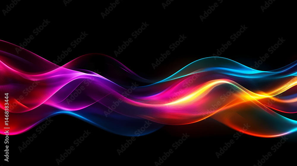 abstract fluorescent speed lines abstract fluorescent speed lines