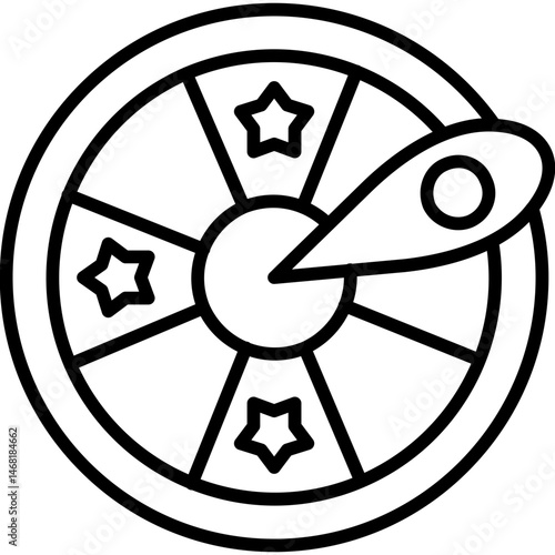 Roulette Wheel Icon