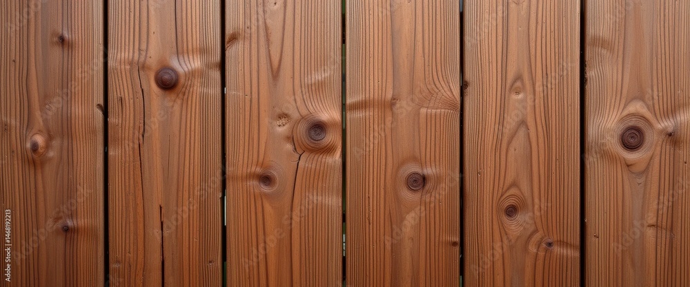 Fototapeta premium Rustic Cedar Wood Texture Rich Reddish Brown Tones, Knots, and Natural Grain for Outdoor Projects