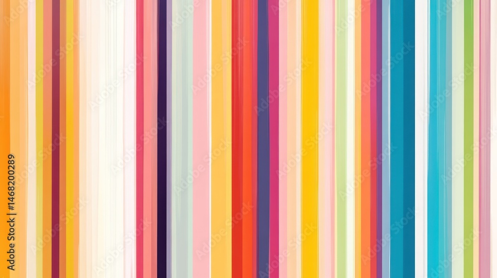 Fototapeta premium Vibrant vertical stripes of blended colors