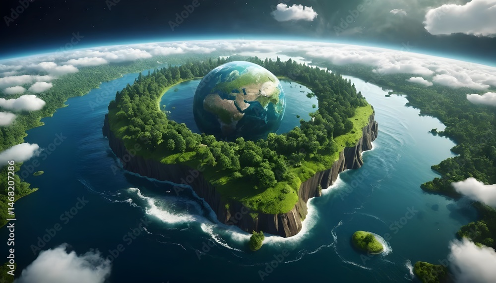 Earth Island A Green Paradise Earth Island A Green Paradise
