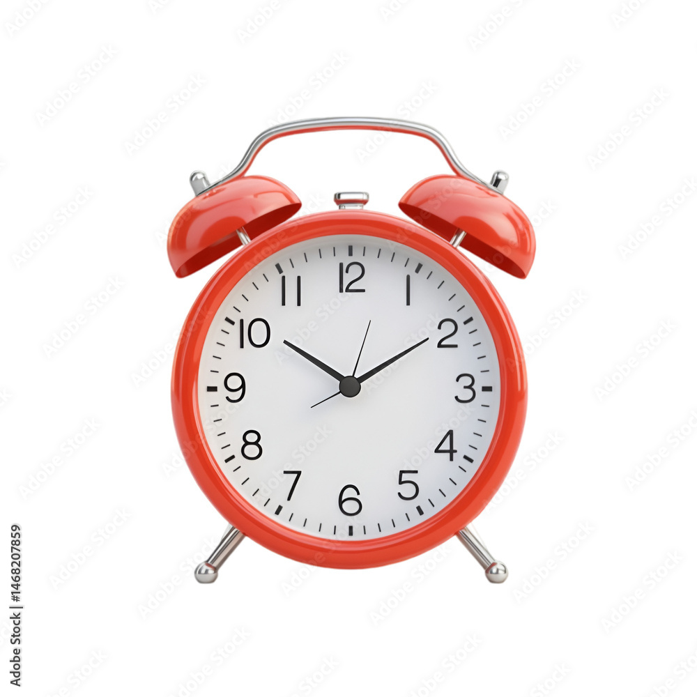 Red alarm clock time management wake up call schedule, Red alarm clock time management wake up call schedule,