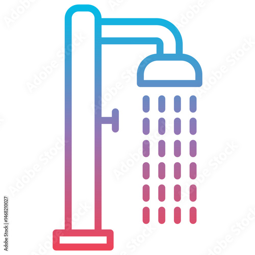 Gym Shower Icon