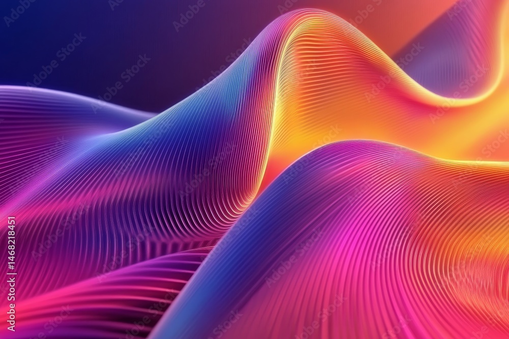 Dynamic abstract design with vibrant color gradients. Dynamic abstract design with vibrant color gradients.