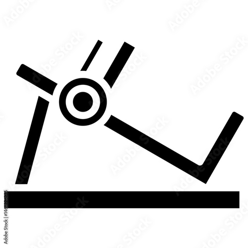 Leg Press Machine Icon