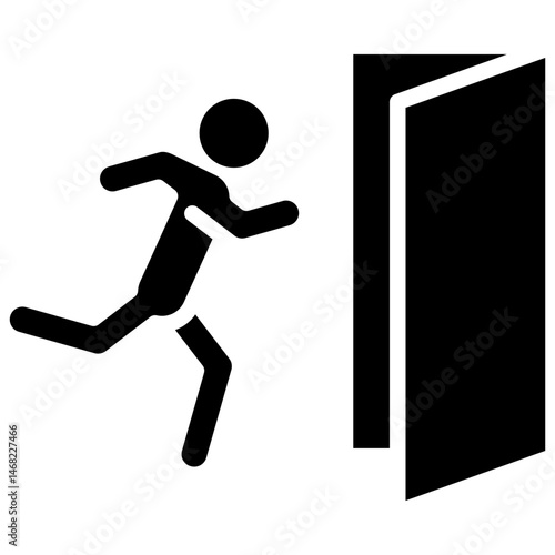 Emergency Exit Icon