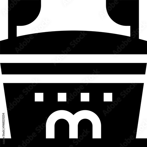 arena illustration on a white background     