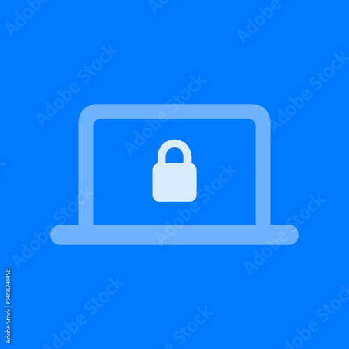 Laptop Lock Icon
