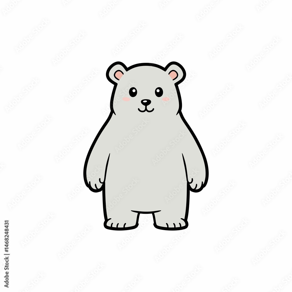 polar bear illustration polar bear illustration