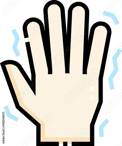 parkinson (3) illustration on a white background    