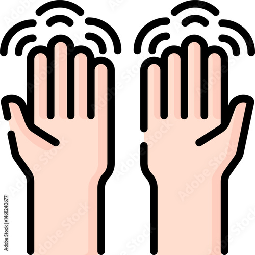 parkinson (2) illustration on a white background    