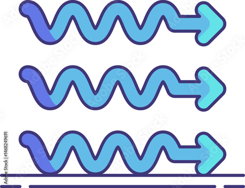 photon illustration on a white background     