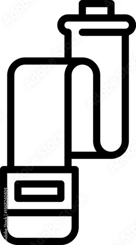 tourniquet illustration on a white background     