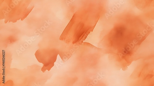 Seamless abstract pattern of warm peachy brushstrokes.