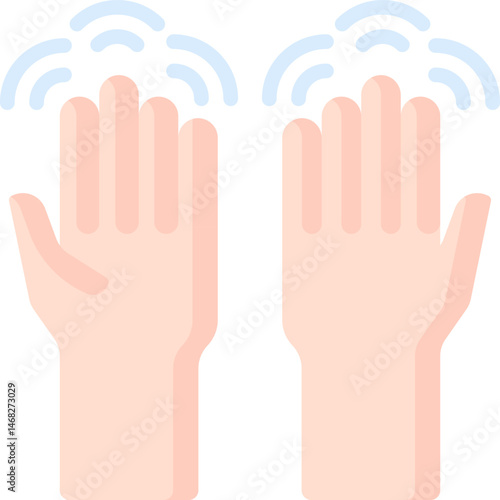 parkinson illustration on a white background    
