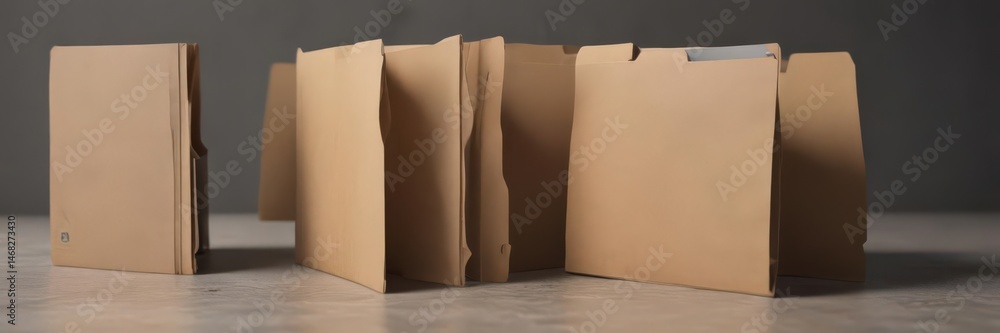Versatile folder mockup; showcase designs professionally , ai file, business