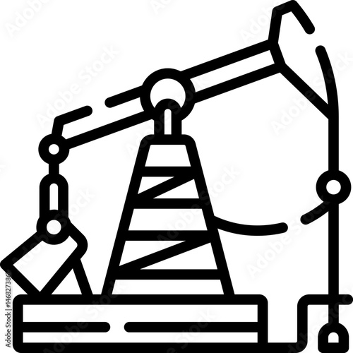 petroleum illustration on a white background     