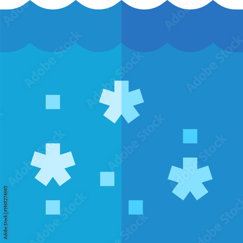 plankton illustration on a white background     