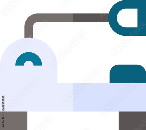 rowing machine illustration on a white background     