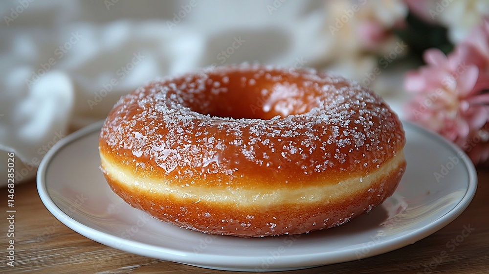 Sweet glazed donut Sweet glazed donut