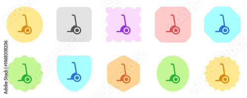 Editable segway scooter vector icon. Vehicles, transportation, travel. Part of a big icon set family. Perfect for web and app interfaces, presentations, infographics, etc