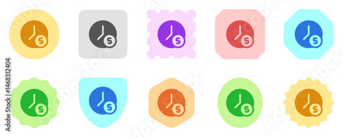 Editable countdown timer 5 seconds vector icon. Part of a big icon set family. Perfect for web and app interfaces, presentations, infographics, etc