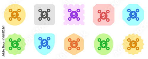 Editable money, budget vector icon. Part of a big icon set family. Perfect for web and app interfaces, presentations, infographics, etc