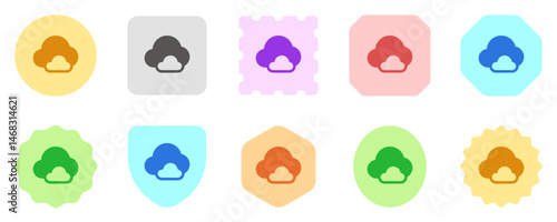 Editable clouds vector icon. Part of a big icon set family. Perfect for web and app interfaces, presentations, infographics, etc
