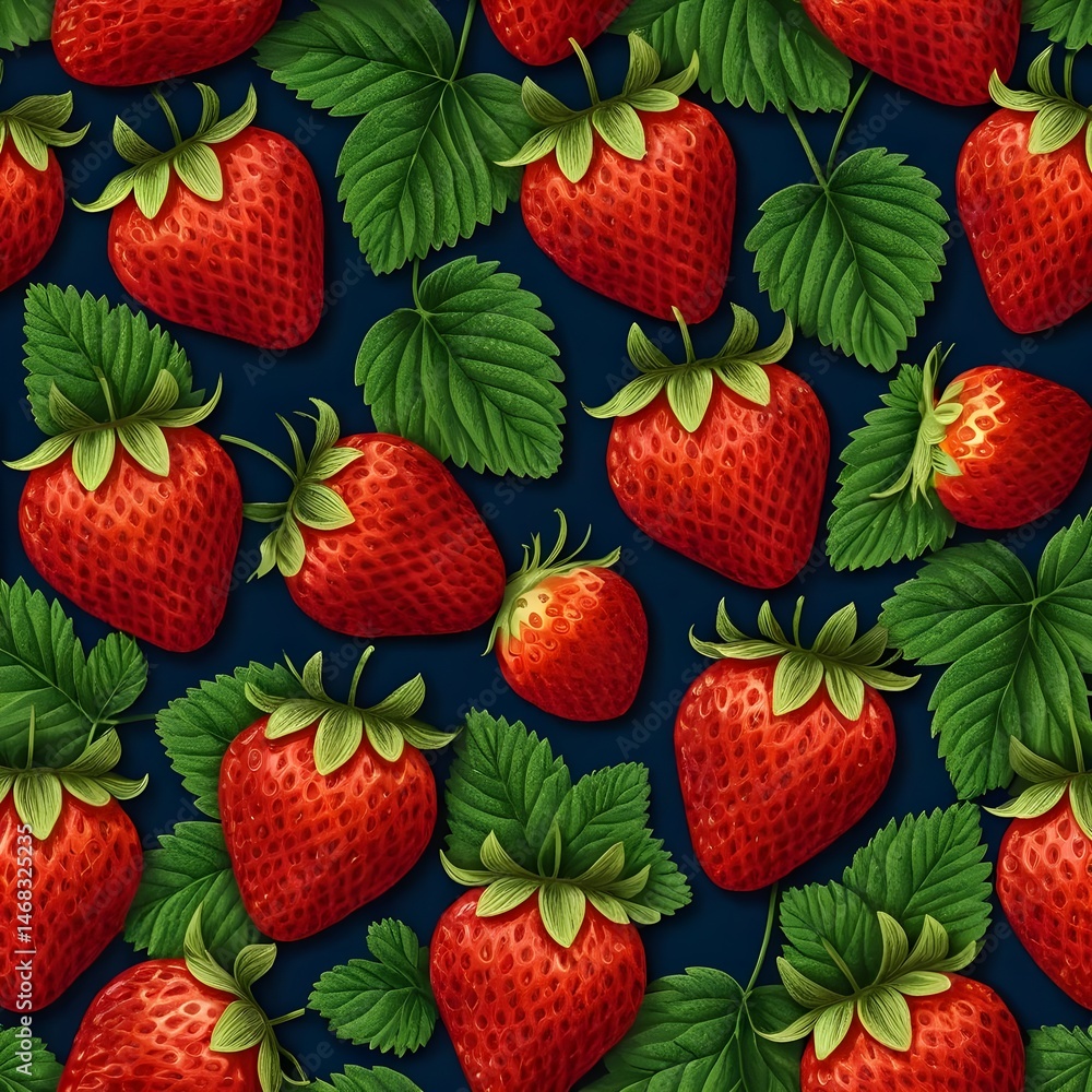 Delicious Strawberry Pattern Delicious Strawberry Pattern