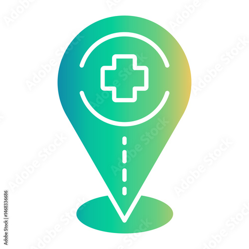 location Gradient icon