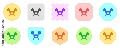Editable vector drone icon. Part of a big icon set family. Perfect for web and app interfaces, presentations, infographics, etc