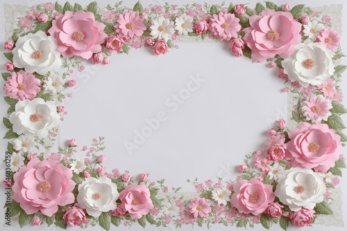 pink and white color paper