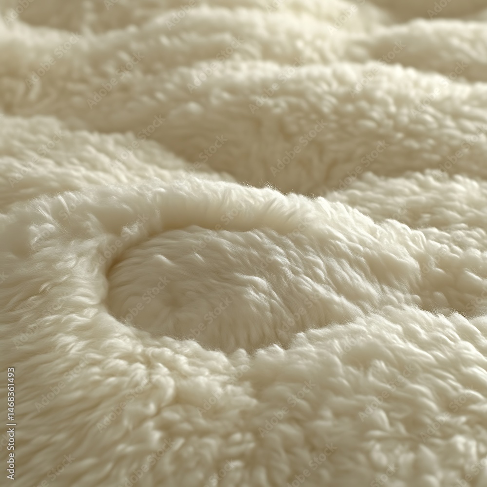 Soft, textured, cream-colored fabric Soft, textured, cream-colored fabric