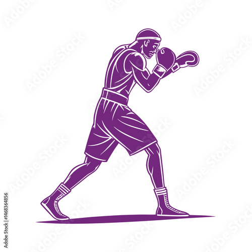 silhouette of a young man exercising