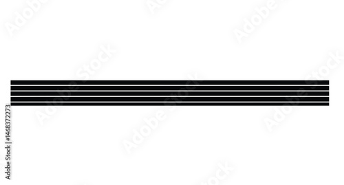Running track silhouette. This image depicts an athlete in motion on a track, symbolizing speed, competition, and endurance in a dynamic outline. Vector clipart illustration design.