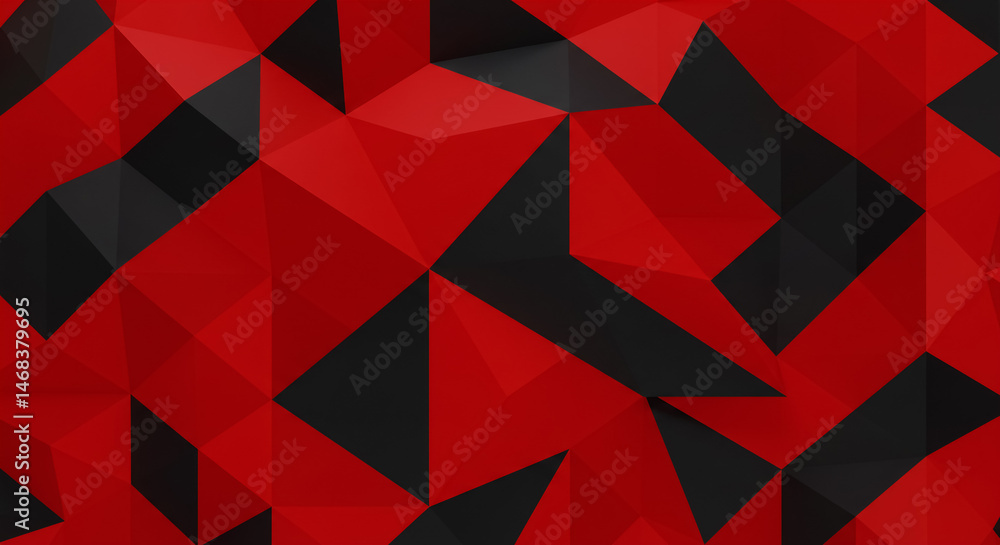 Dynamic Red Black Triangles Angled Flat Design High Resolution Dynamic Red Black Triangles Angled Flat Design High Resolution
