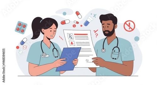 Medical prescription complexities faced by doctors and healthcare professionals