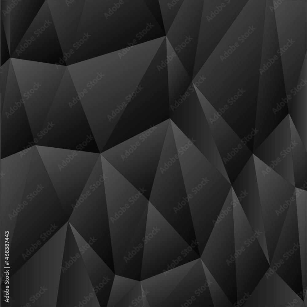 Obraz premium 3D Digital Triangle Background Modern Geometric Design