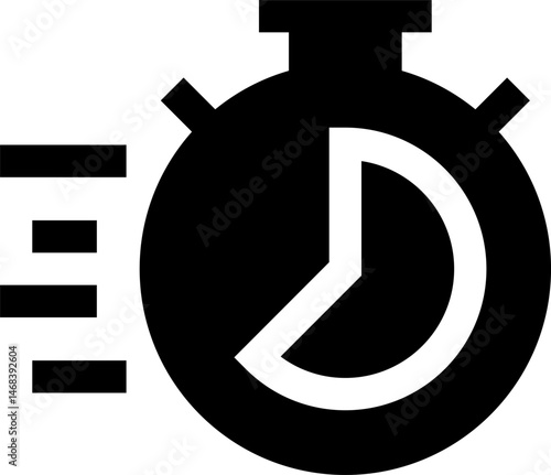 chronometer illustration on a white background     