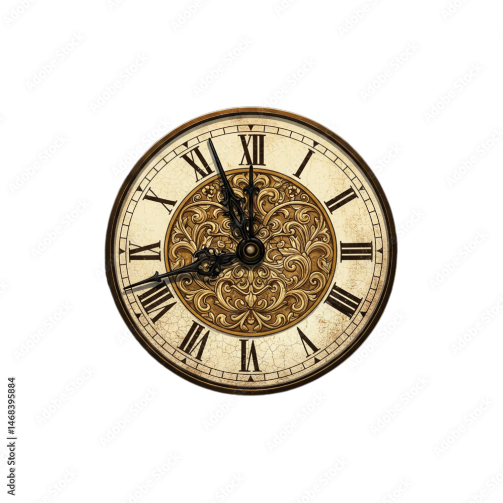 Fototapeta premium antique clock face