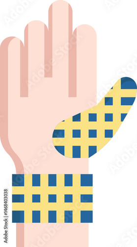 exoskeleton illustration on a white background     