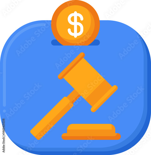 fundraiser illustration on a white background    