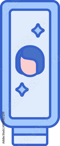hair conditioner (2) illustration on a white background     