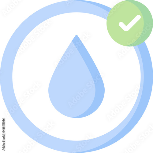 hypoallergenic illustration on a white background    