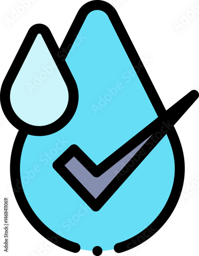 hypoallergenic illustration on a white background     