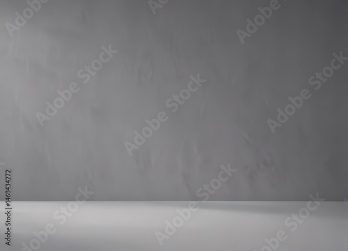 Wallpaper Mural Elegant gray backdrop, soft light casts subtle shadows on product ,  soft light,  studio Torontodigital.ca