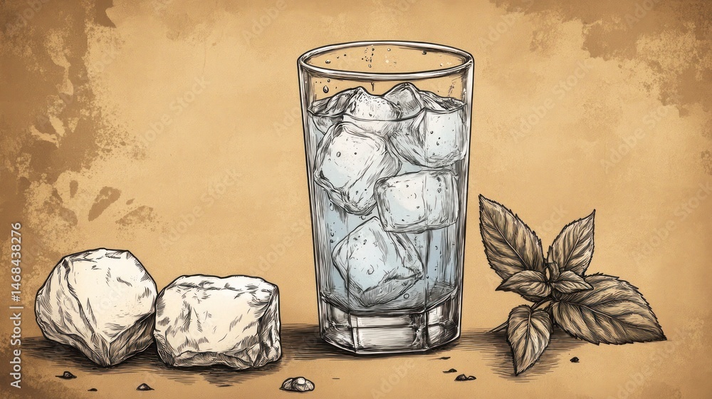 Refreshing Iced Beverage Refreshing Iced Beverage