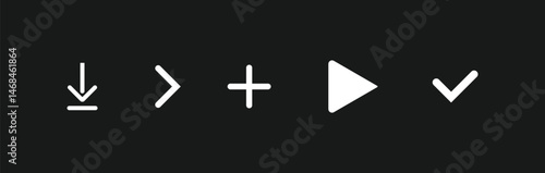 tick mark icon set button correct right wrong buttons 