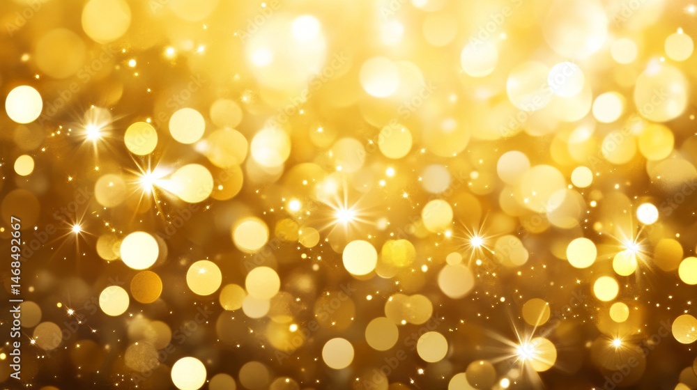Golden Bokeh Background Golden Bokeh Background