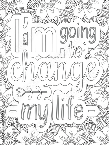 Stress Relief Coloring Pages - Adult. Motivational Swear Words Coloring Pages.

